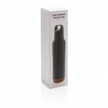 Logo trade promotional item photo of: Cork leakproof vacuum flask