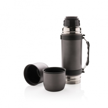 Logo trade promotional merchandise image of: Vacuum flask with 2 cups