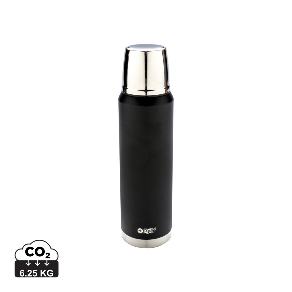 Logotrade promotional merchandise picture of: Swiss Peak Elite 1L copper vacuum flask