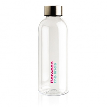 Logotrade promotional merchandise photo of: Leakproof water bottle with metallic lid