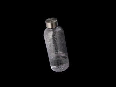 Logo trade promotional products image of: Leakproof water bottle with metallic lid