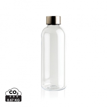 Logo trade advertising product photo of: Leakproof water bottle with metallic lid