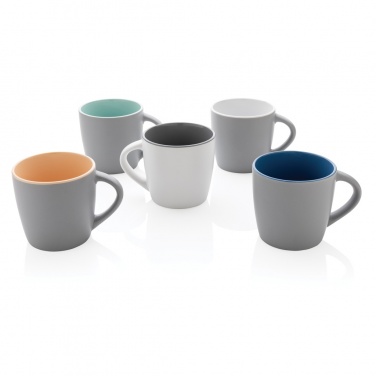 Logo trade promotional giveaway photo of: Ceramic mug with coloured inner 300ml