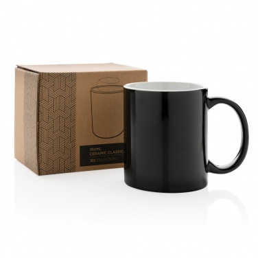 Logo trade advertising products image of: Ceramic classic mug 350ml