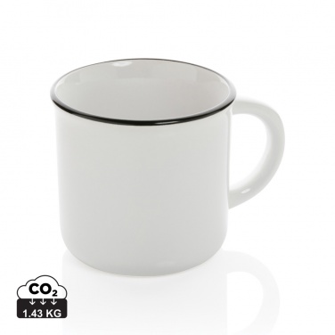 Logo trade promotional gifts image of: Vintage ceramic mug 280ml