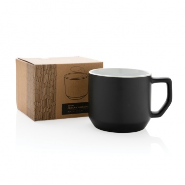 Logo trade advertising products picture of: Ceramic modern mug 350ml