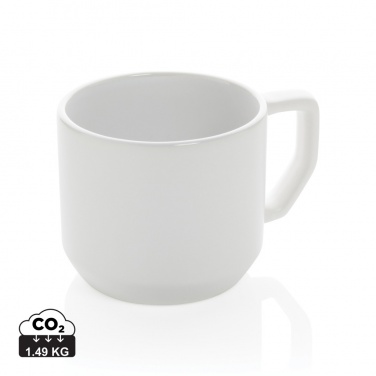 Logo trade promotional gift photo of: Ceramic modern mug 350ml