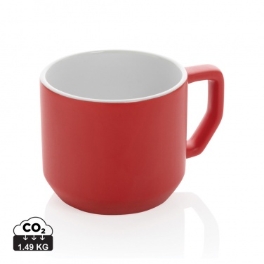 Logotrade corporate gift image of: Ceramic modern mug 350ml