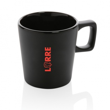 Logo trade corporate gifts picture of: Ceramic modern coffee mug 300ml