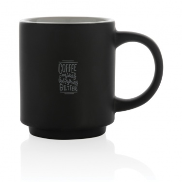 Logotrade promotional items photo of: Ceramic stackable mug 180ml