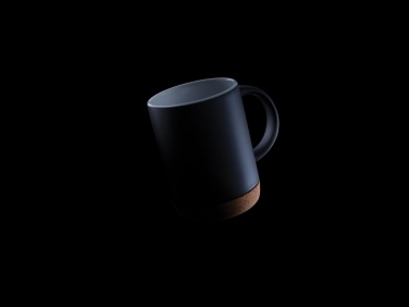 Logo trade promotional merchandise photo of: Ceramic mug with cork base 280ml