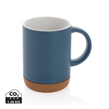 Logotrade corporate gift image of: Ceramic mug with cork base 280ml