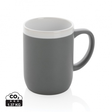 Logotrade promotional giveaway picture of: Ceramic mug with white rim 300ml