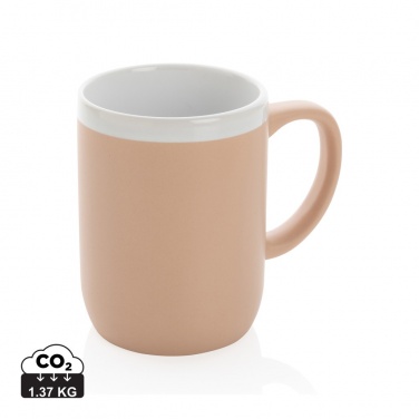 Logotrade advertising products photo of: Ceramic mug with white rim 300ml