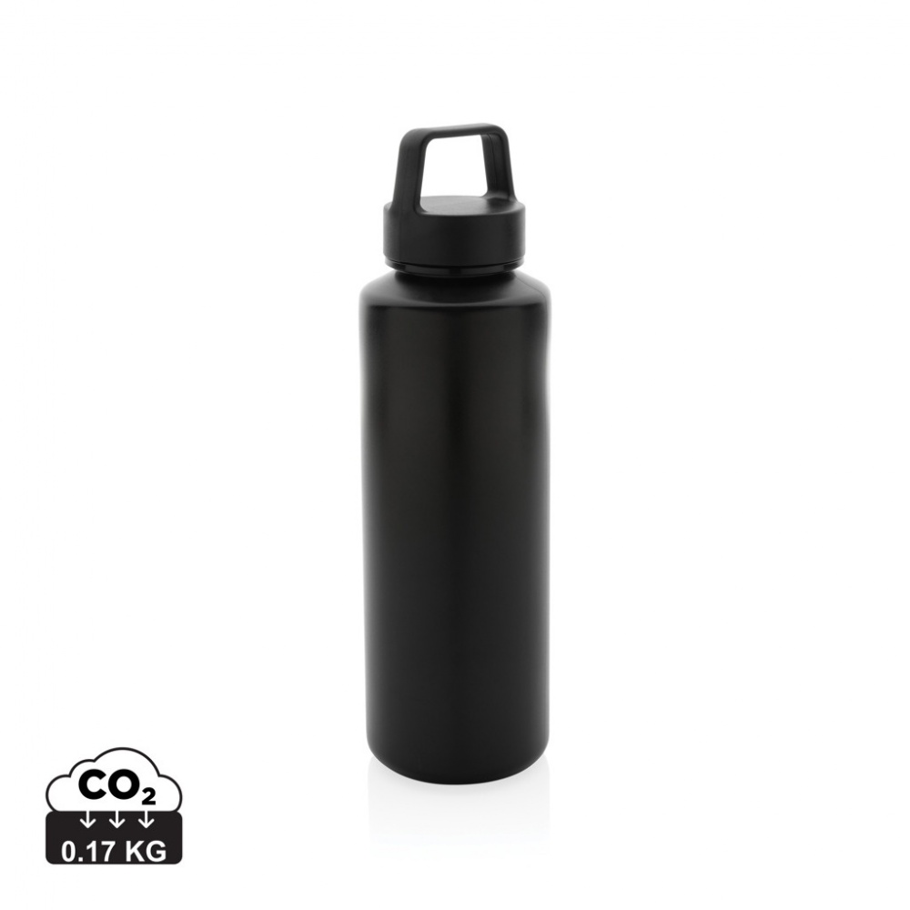 Logotrade promotional gift picture of: RCS certified recycled PP water bottle with handle