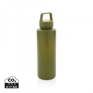 Logotrade corporate gift image of: RCS certified recycled PP water bottle with handle