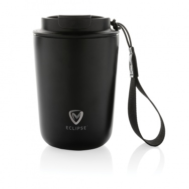 Logotrade promotional item picture of: Cuppa RCS re-steel vacuum tumbler with lanyard