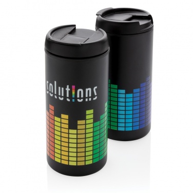 Logo trade advertising products image of: Metro RCS Recycled stainless steel tumbler