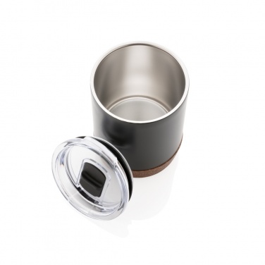 Logo trade promotional items picture of: RCS Re-steel cork small vacuum coffee mug