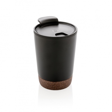 Logotrade promotional giveaway image of: GRS RPP stainless steel cork coffee tumbler