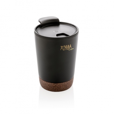 Logo trade promotional item photo of: GRS RPP stainless steel cork coffee tumbler