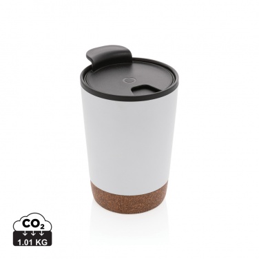 Logotrade promotional giveaway picture of: GRS RPP stainless steel cork coffee tumbler