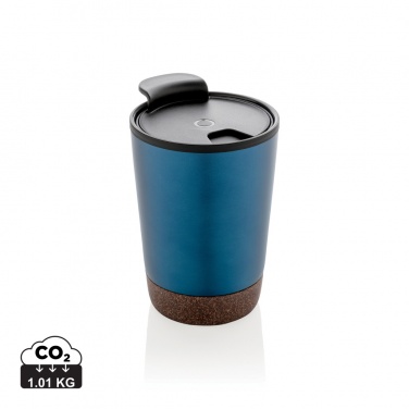 Logo trade promotional item photo of: GRS RPP stainless steel cork coffee tumbler