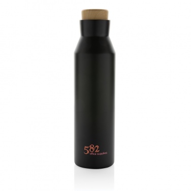 Logotrade promotional giveaway picture of: Gaia RCS certified recycled stainless steel vacuum bottle