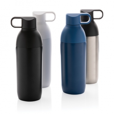 Logo trade promotional product photo of: Flow RCS recycled stainless steel vacuum bottle