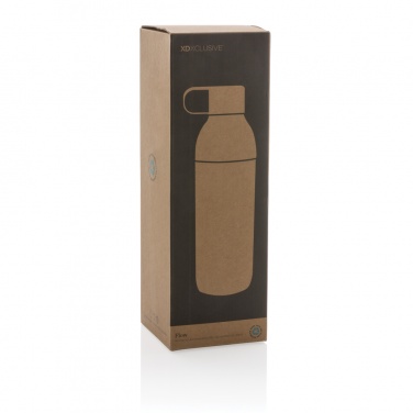 Logotrade promotional merchandise picture of: Flow RCS recycled stainless steel vacuum bottle