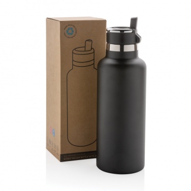 Logo trade business gift photo of: Hydro RCS recycled stainless steel vacuum bottle with spout