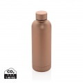 RCS Recycled stainless steel Impact vacuum bottle, brown