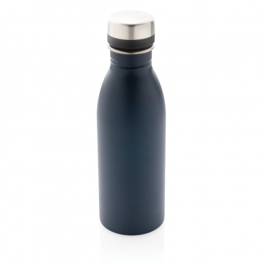 Logo trade business gifts image of: RCS Recycled stainless steel deluxe water bottle