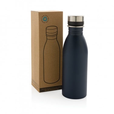 Logo trade corporate gift photo of: RCS Recycled stainless steel deluxe water bottle