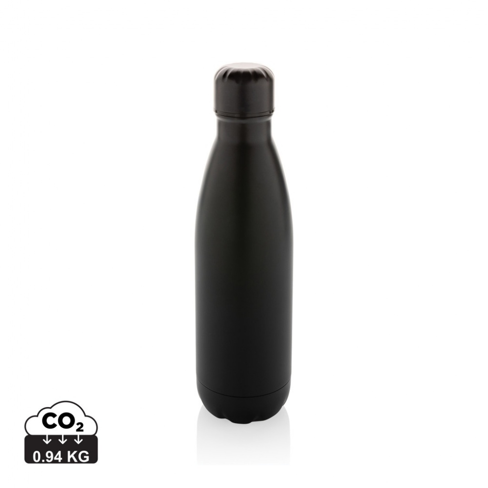 Logo trade promotional products picture of: Eureka RCS certified re-steel single wall water bottle