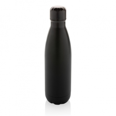 Logo trade promotional gifts image of: Eureka RCS certified re-steel single wall water bottle