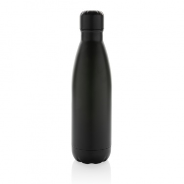 Logo trade advertising products image of: Eureka RCS certified re-steel single wall water bottle