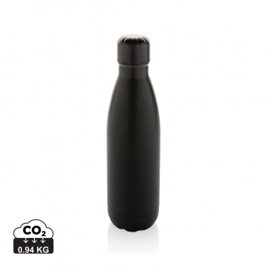 Logotrade corporate gift picture of: Eureka RCS certified re-steel single wall water bottle