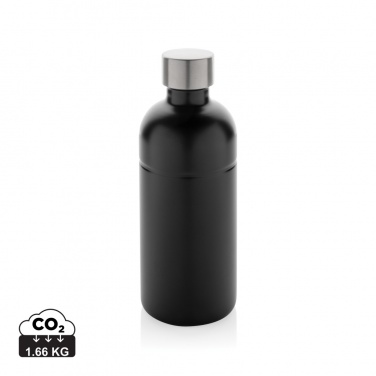 Logo trade corporate gifts picture of: Soda RCS certified re-steel carbonated drinking bottle