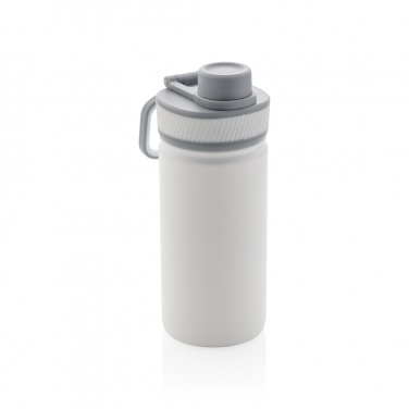 Logotrade promotional product image of: Vacuum stainless steel bottle with sports lid 550ml