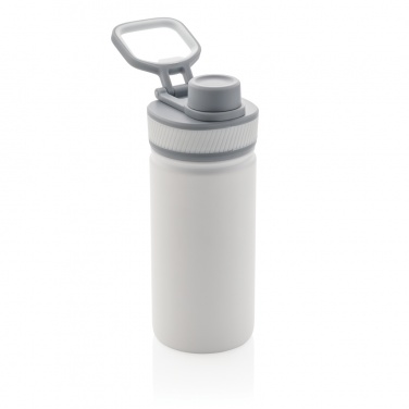 Logotrade corporate gift image of: Vacuum stainless steel bottle with sports lid 550ml