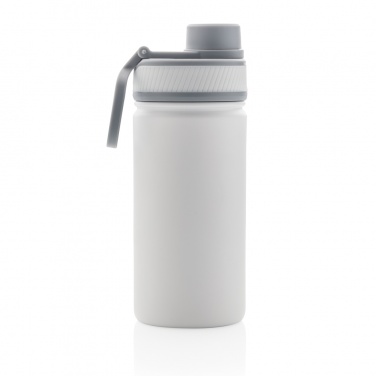 Logotrade promotional product image of: Vacuum stainless steel bottle with sports lid 550ml