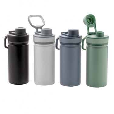 Logotrade promotional merchandise picture of: Vacuum stainless steel bottle with sports lid 550ml