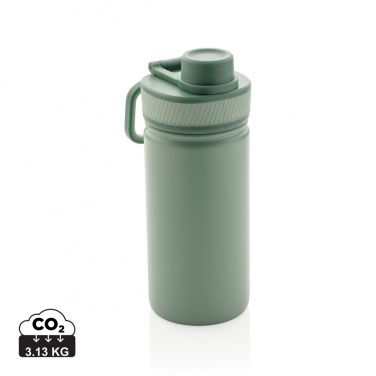 Logo trade promotional item photo of: Vacuum stainless steel bottle with sports lid 550ml