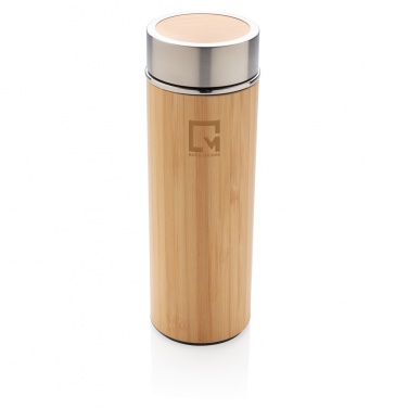 Logotrade promotional items photo of: Leak proof bamboo vacuum bottle