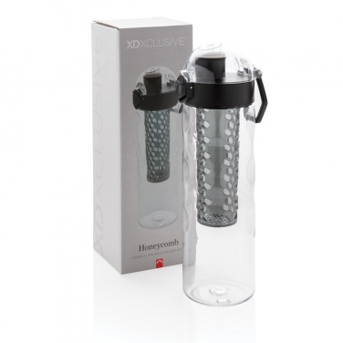 Logo trade promotional gift photo of: Honeycomb lockable leak proof infuser bottle