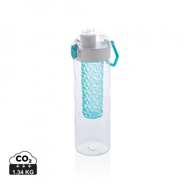 Logo trade business gifts image of: Honeycomb lockable leak proof infuser bottle