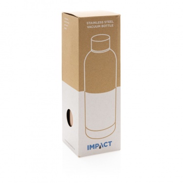 Logotrade promotional giveaway image of: Impact stainless steel double wall vacuum bottle