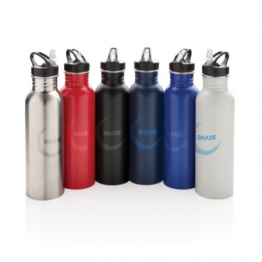 Logo trade promotional giveaways image of: Deluxe stainless steel activity bottle