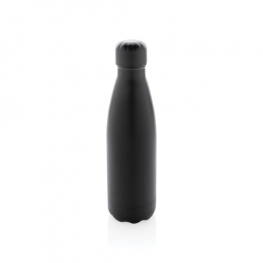 Logo trade promotional products picture of: Solid colour vacuum stainless steel bottle 500 ml